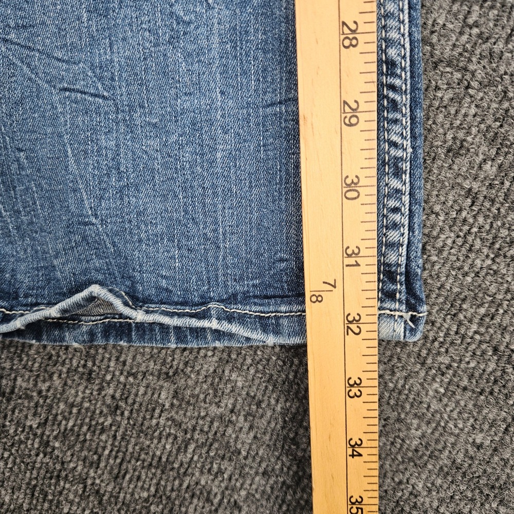 Silver Suki Bootcut Jeans Women's 28 L33 Mid Rise Med Wash Denim Stretch Blue - Picture 5 of 8